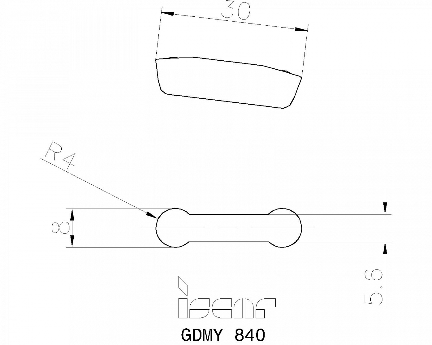 GDMY 840 IC808 пластина