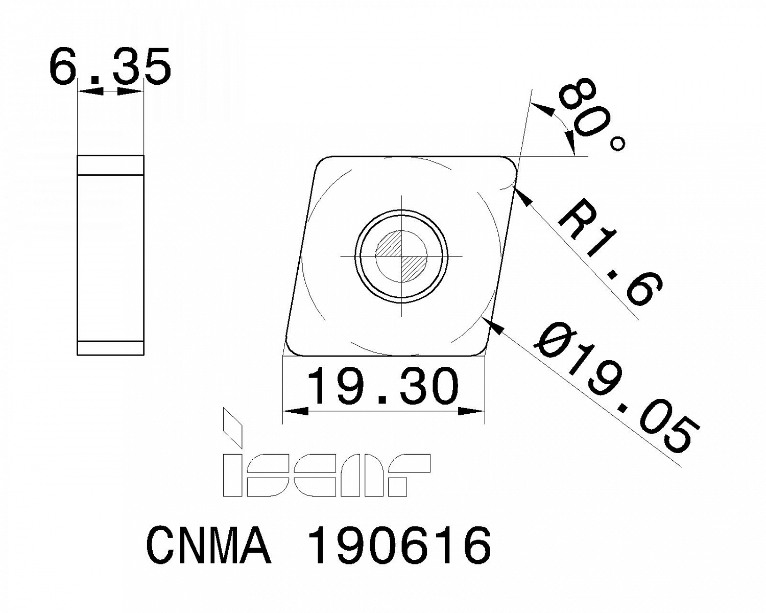 CNMA 190616 IC5005 пластина