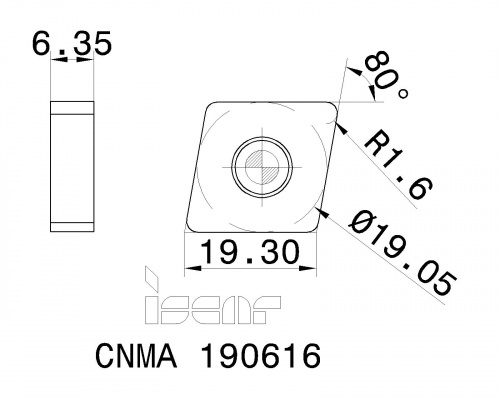 CNMA 190616 IC5005 пластина