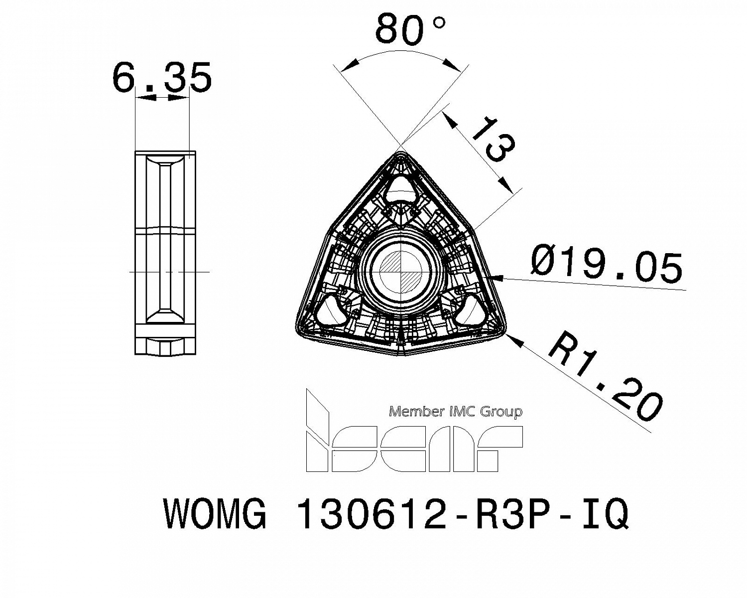 WOMG 130612-R3P-IQ IC8250 пластина