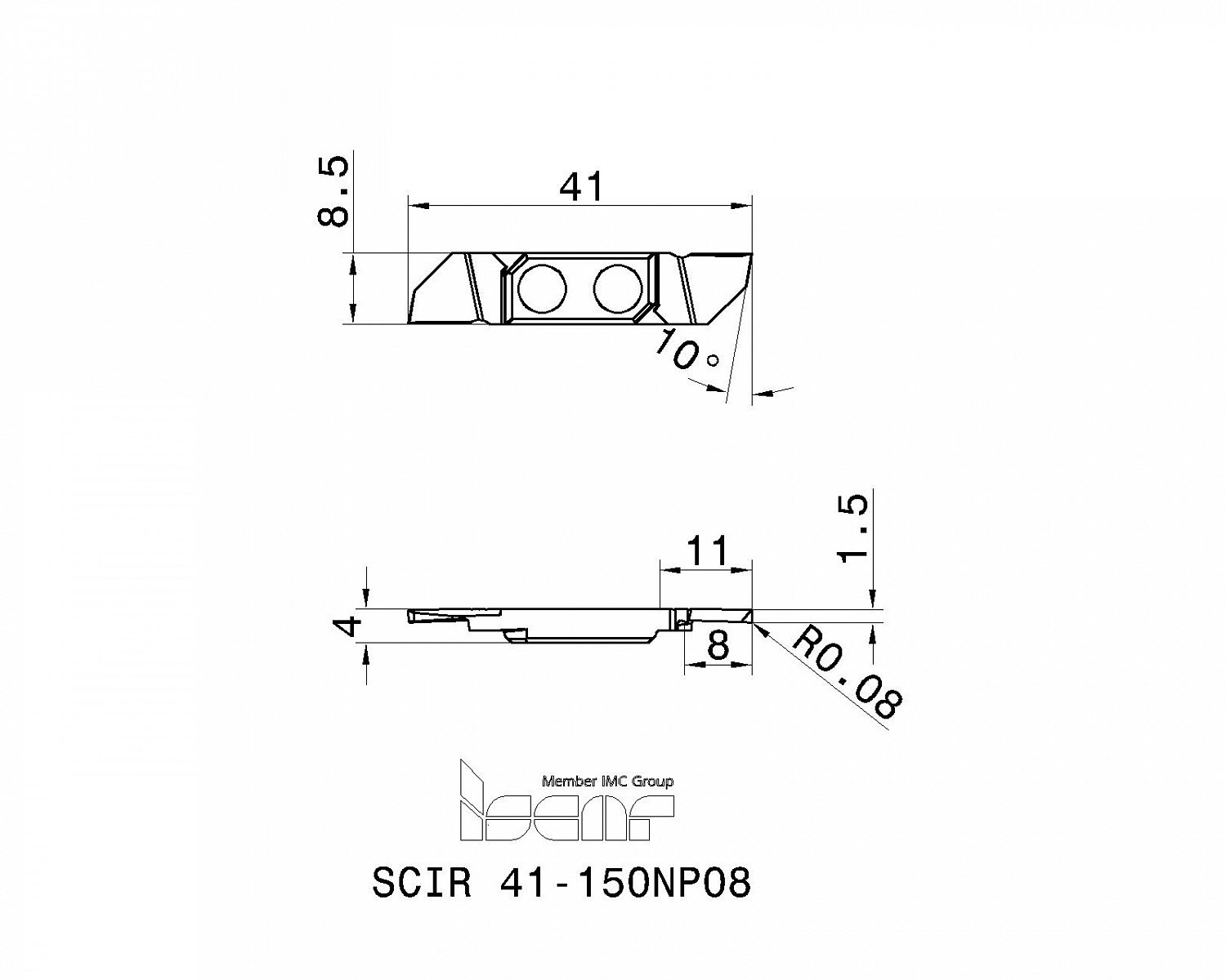 SCIR 41-150NP08 IC1008 пластина