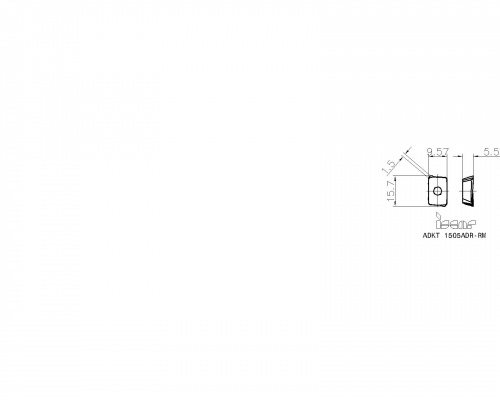 ADKT 1505ADR-RM IC950 пластины
