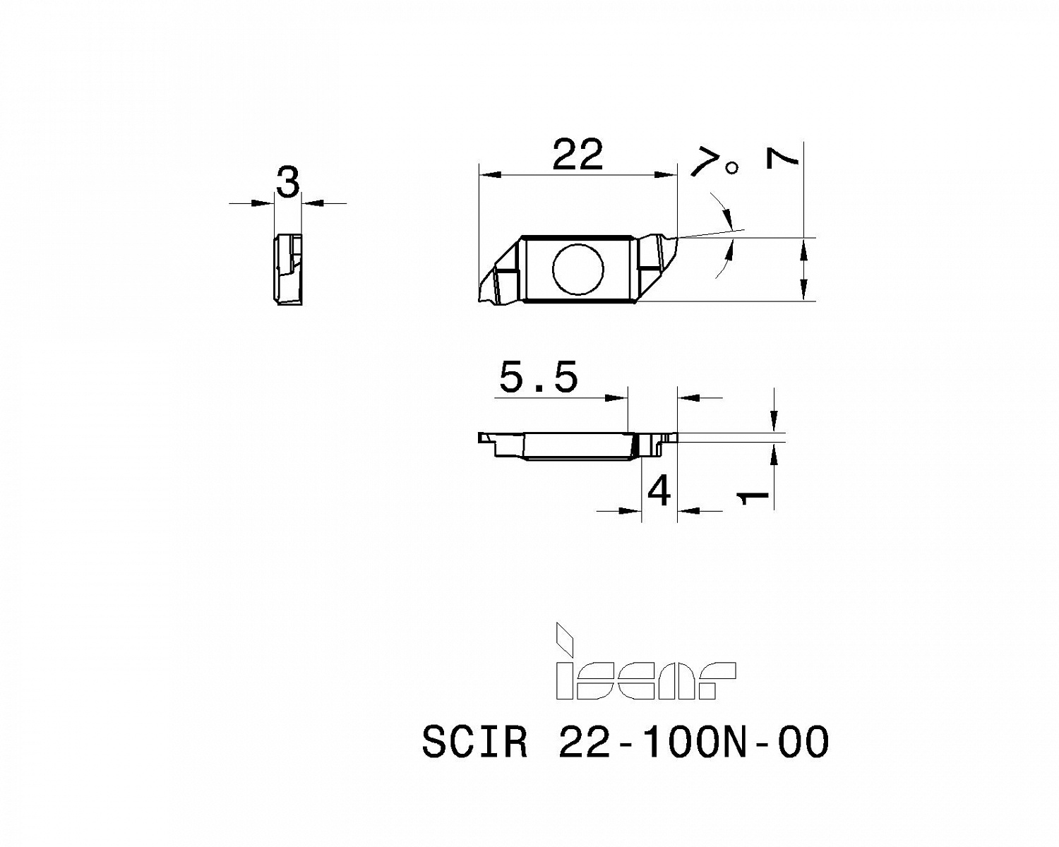 SCIR 22-100N-00 IC1008 пластина