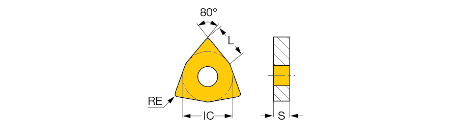 WNMG 06T302-NF IC907 пластина