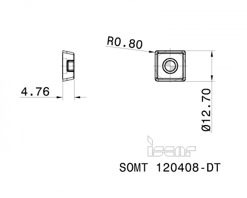 SOMT 120408-DT IC808 пластина