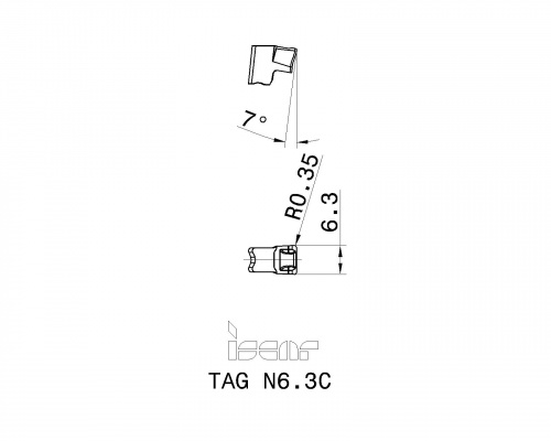 TAG N6.3C IC830 пластина