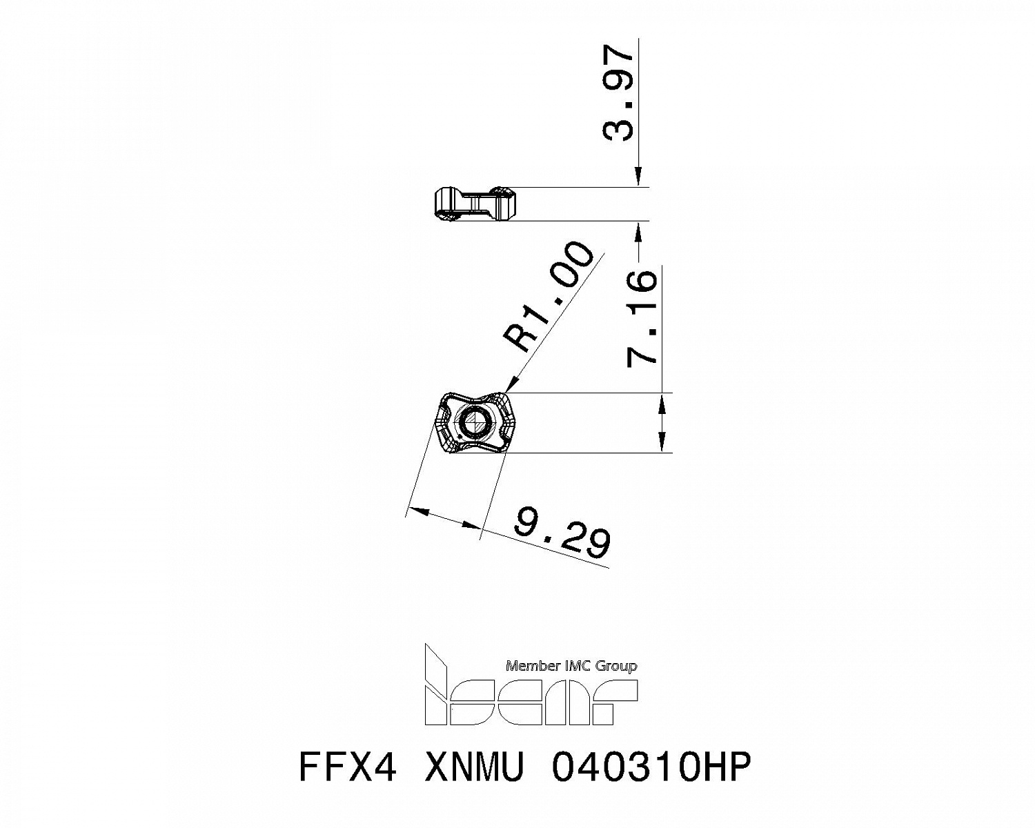 FFX4 XNMU 040310HP IC5820 пластина