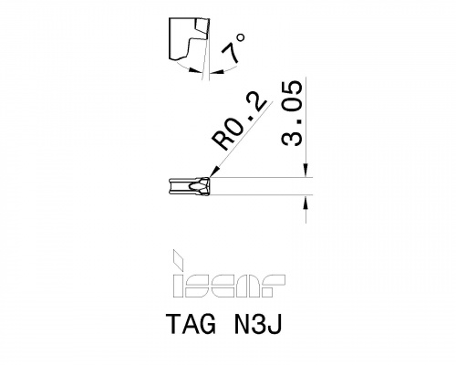 TAG N3J IC908 пластина