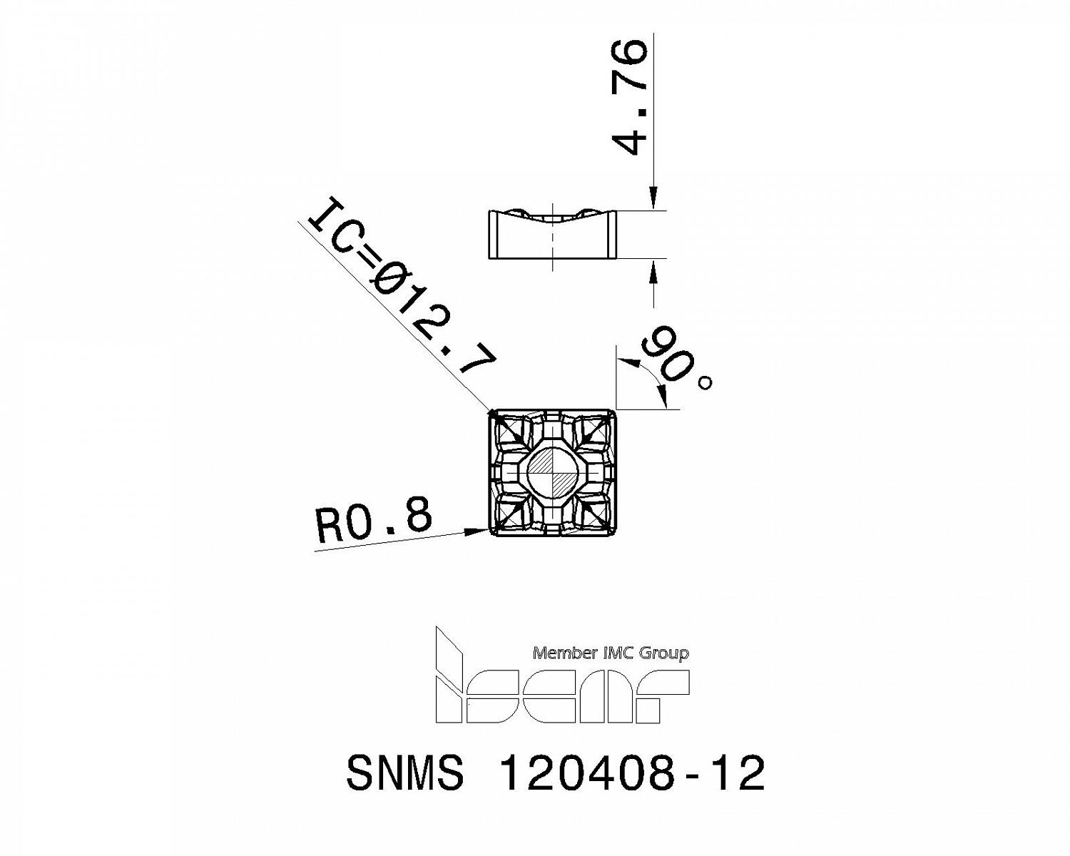 SNMS 120408-12 IC20 пластина