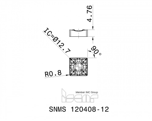 SNMS 120408-12 IC20 пластина