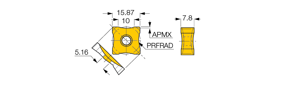 SNMX 150708R-25 IC8150 пластина