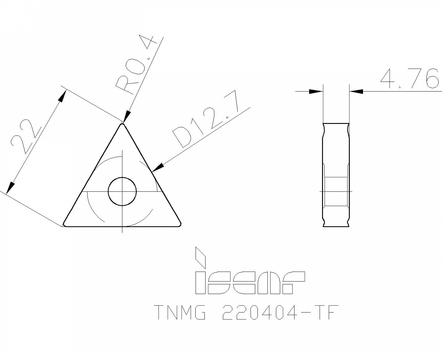 TNMG 220404-TF IC907 пластина