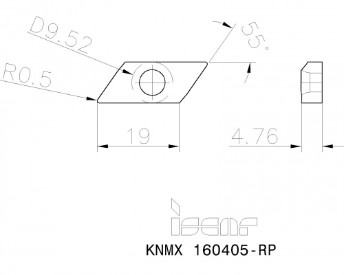 KNMX 160405-RP IC9250 пластина
