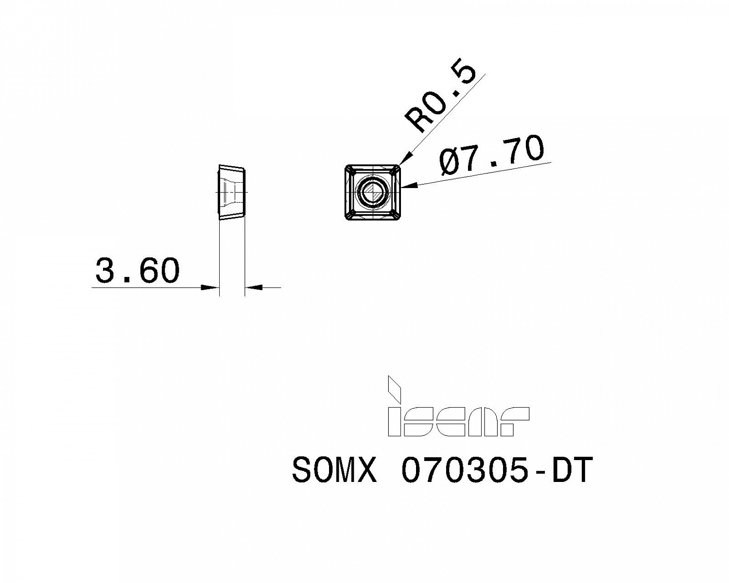 SOMX 070305-DT IC8080 пластина