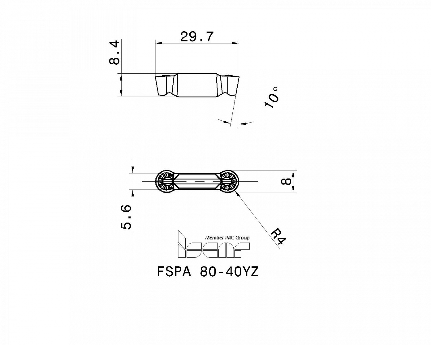 FSPA 80-40YZ IC20 пластина