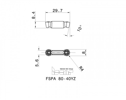 FSPA 80-40YZ IC20 пластина