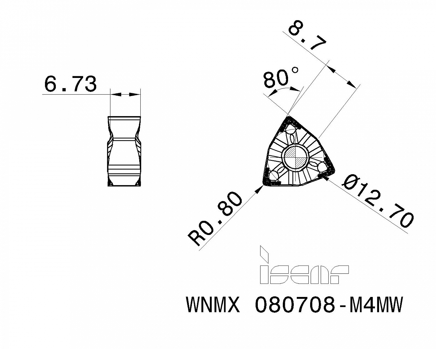 WNMX 080708-M4MW IC807 пластина